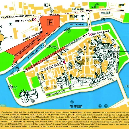 Apartment Fabijanko Oldtown Trogir